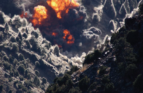 Air strikes on Tora Bora