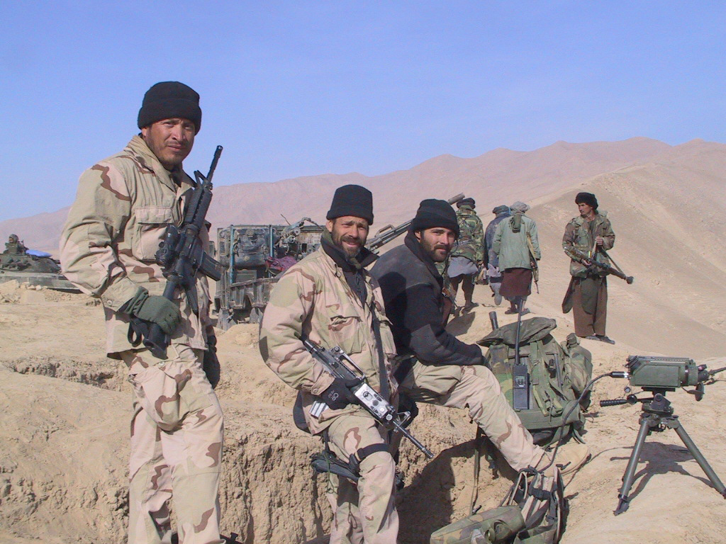 US and Northern Alliance forces in November 2001