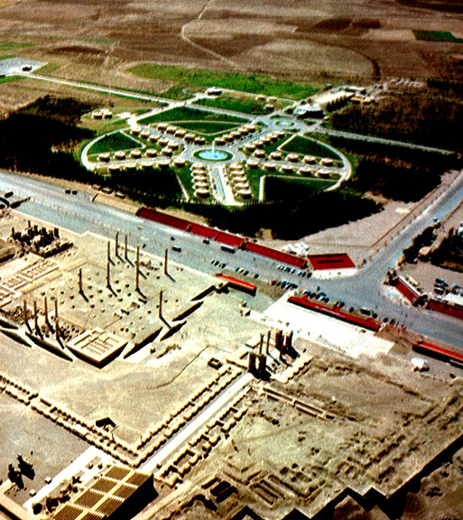 Persepolis tent city